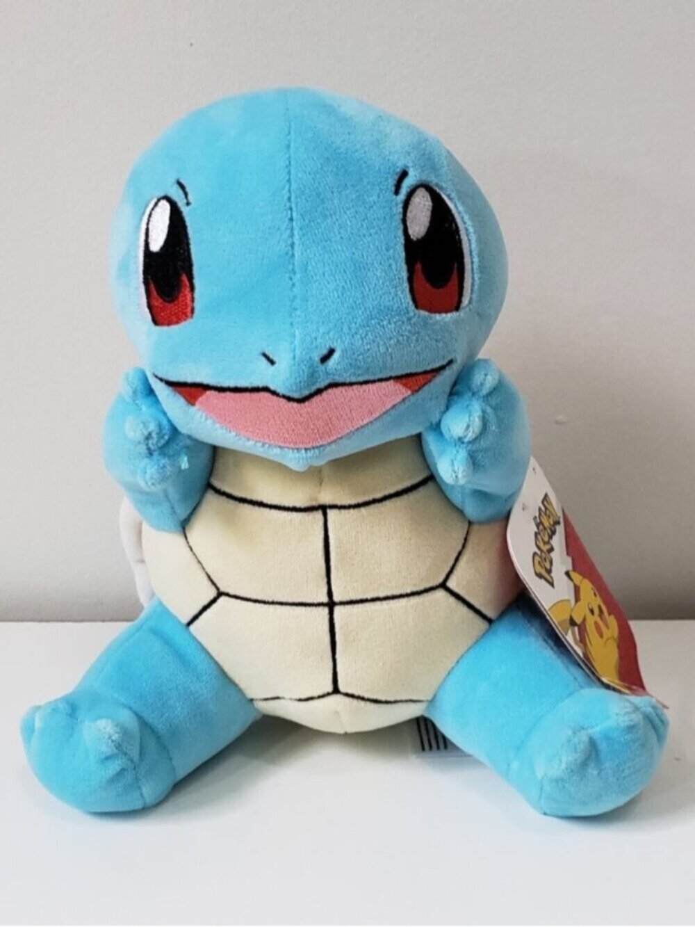 Nintendo Pokemon SQUIRTLE Plush Toy 8 inch Official Stuffed Toy NWT